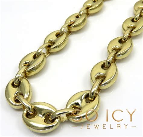 gucci chain 14k gold|gold chain Gucci link.